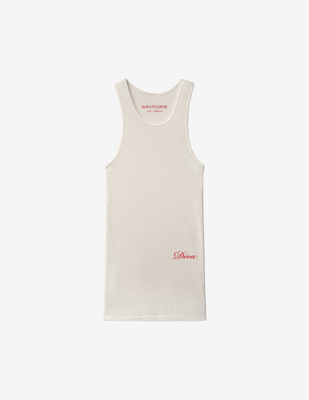 'DIVA' ESSENTIAL TANK (Creme)