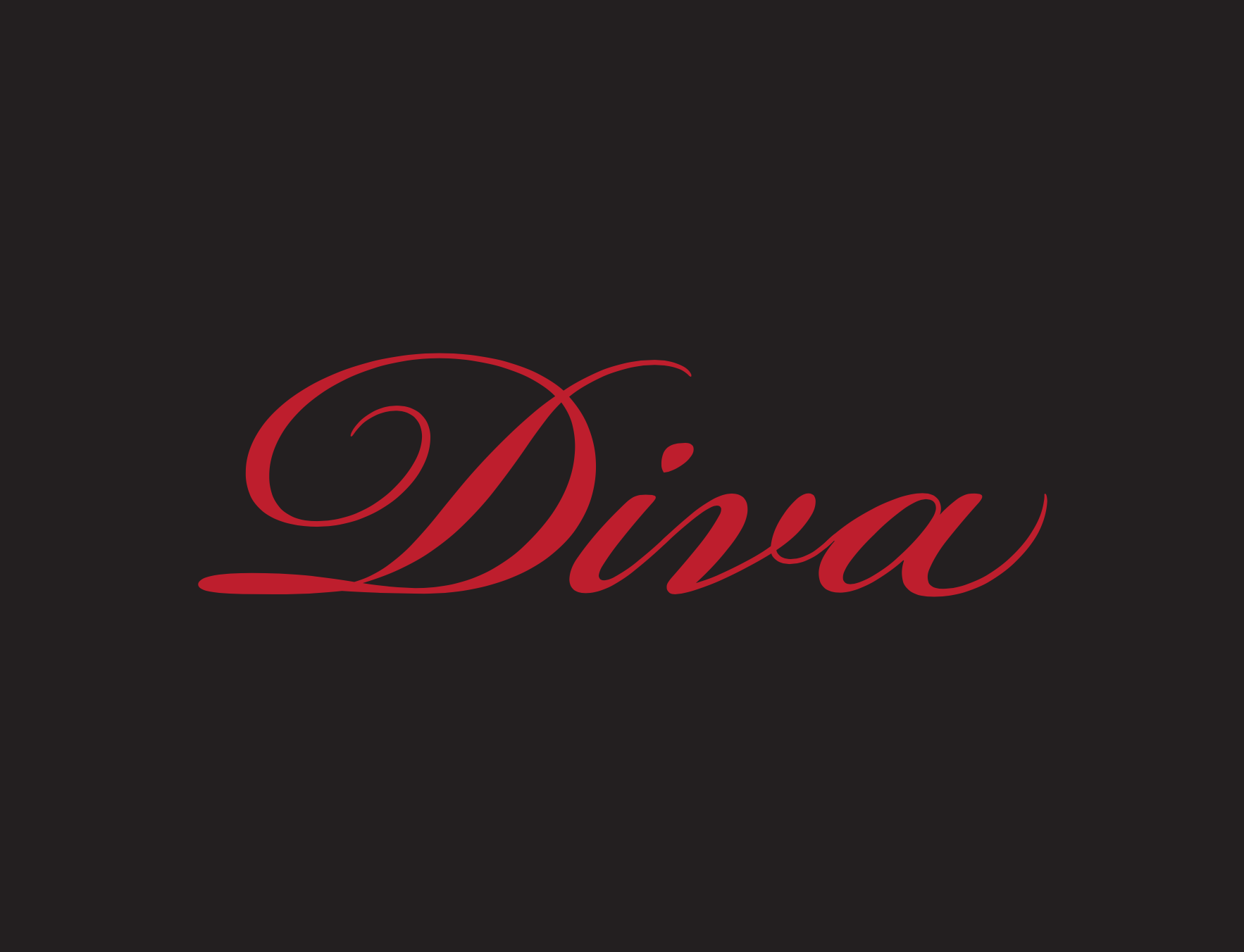 'DIVA' ESSENTIAL TANK (Black Edge)