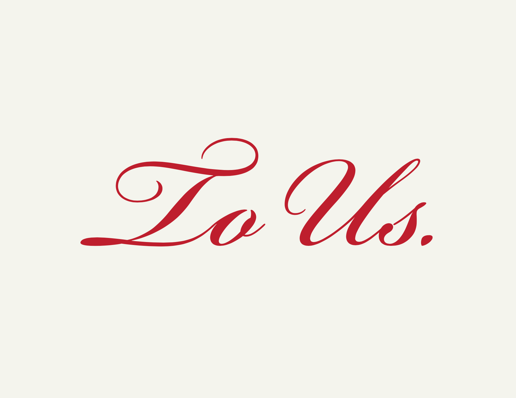 'TO US' ESSENTIAL TANK (Creme)