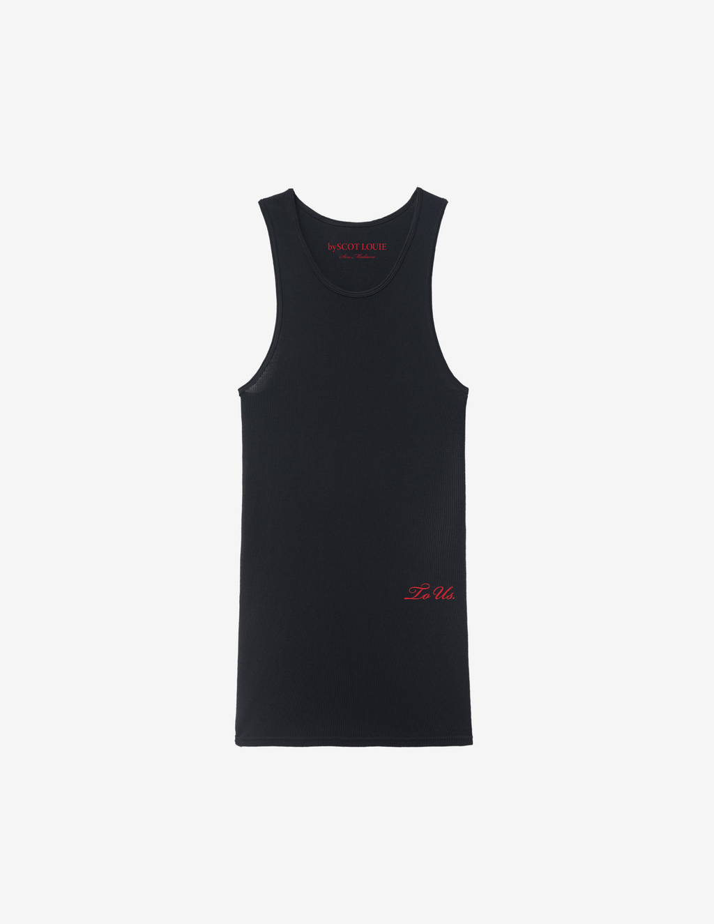 'TO US' ESSENTIAL TANK (Black Edge)