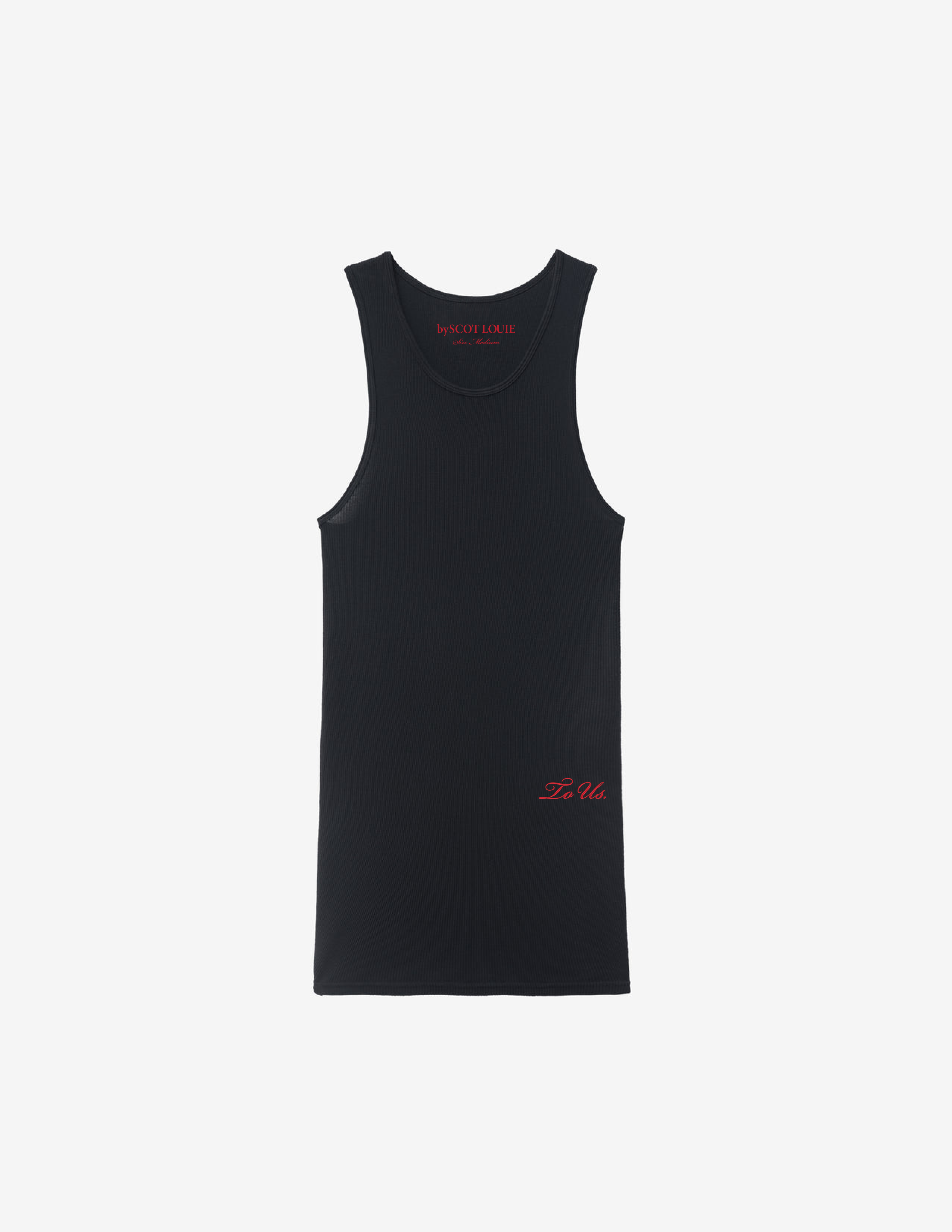 'TO US' ESSENTIAL TANK (Black Edge)