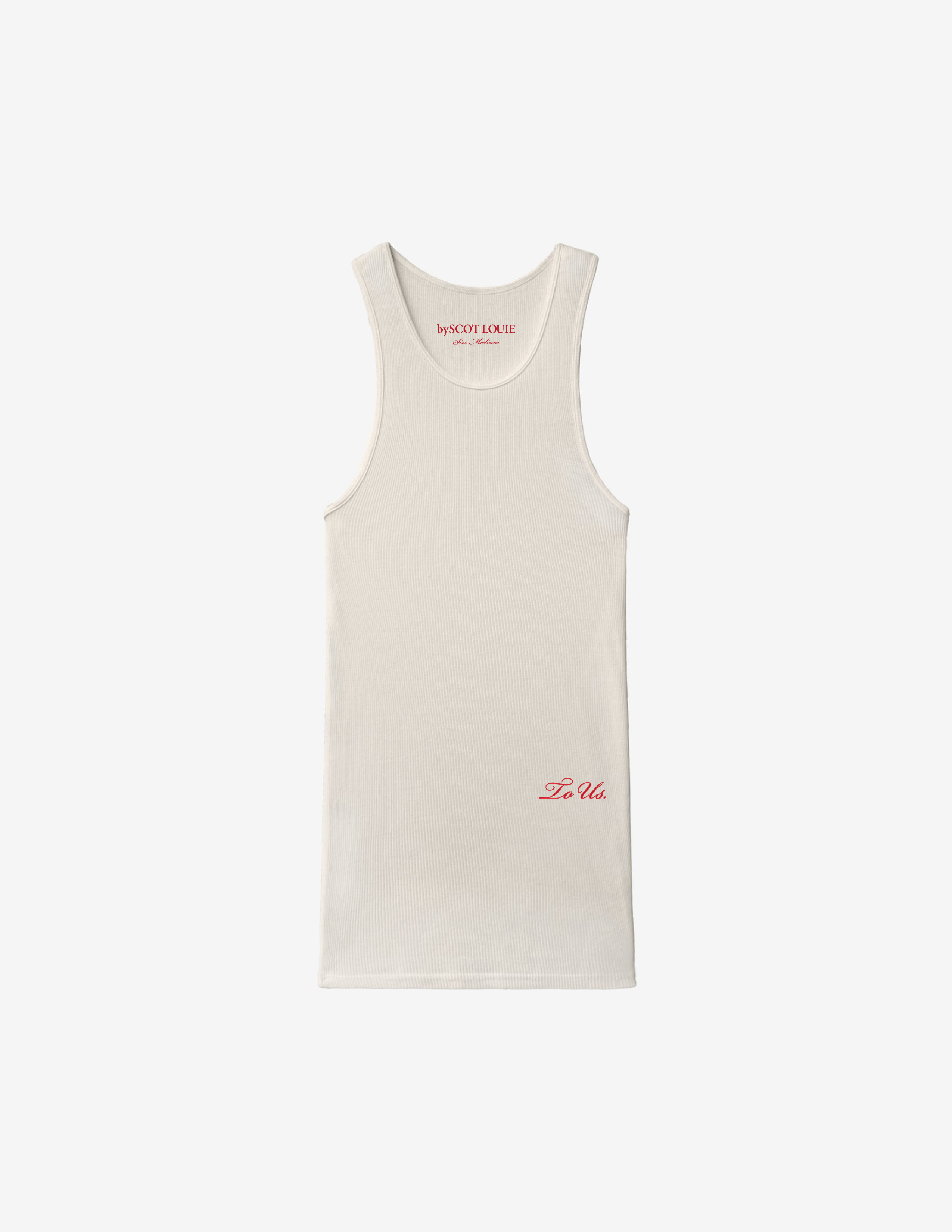 'TO US' ESSENTIAL TANK (Creme)