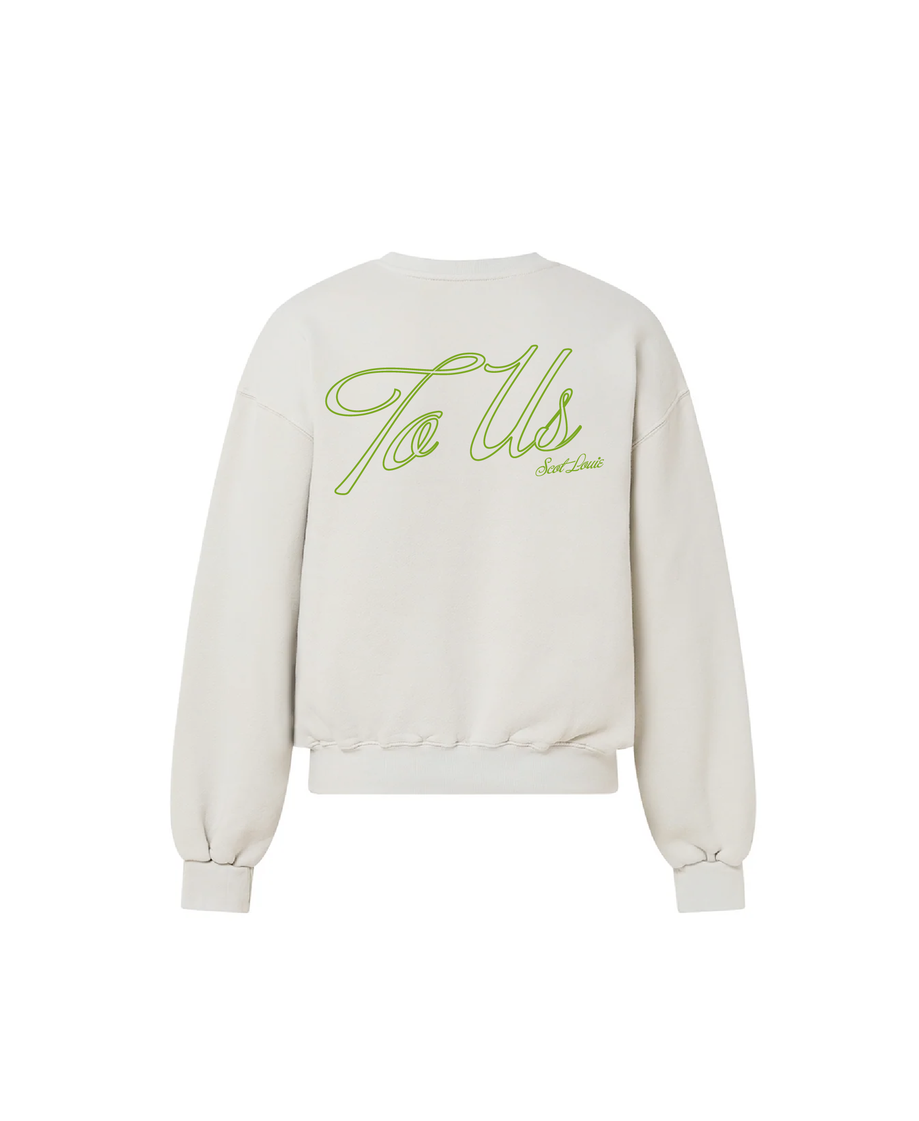 TO US SIGNATURE CREWNECK (BONE)